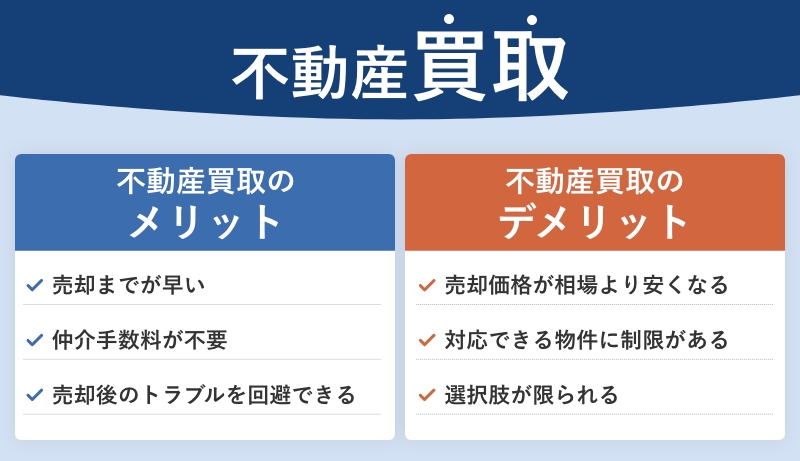 不動産買取のメリット・デメリット