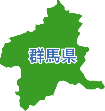群馬県の地図